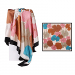 Kvaliteetsed luksuslikud siidist sallid peapael Sallid kaelasall naistele kett siidist sall naiste dekoratiivne sall 90*90cm