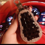 cartera para llaves GM Key Case Cartoon Car Key Protective Case Couple Diamond Key Shell Buckle Plush Ball monedero para auto 16