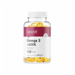 OstroVit Omega-3 + ADEK, 120 kapslit