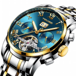 TEVISE k&auml;ekell Moon Phase Star Kell veekindel helendav Tourbillon helendav meestele