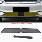 Auto putukakindel &otilde;hu sisselaskeava kaitsekate Airin Insert Net Vent Racing Grillfiltri tarvik BYD CHAZOR QIN PLUS DMi EV jaoks