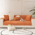 Talvine flanelldiivani kate Paks pl&uuml;&uuml;sis diivani r&auml;tik libisemiskindel diivani katted Sektsioondiivanimatt M&ouml;&ouml;blikaitse elutuba 70x70cm 1pc