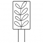 Metallist taimed Trellis &Otilde;&otilde;neslehed siseruumides &otilde;ues potililled Taimed Ronivad V&auml;ikesed Toalilled Viinapuu Luuderohi tugi vaia aiatarbed D