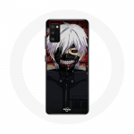 Coque pour Samsung Galaxy S20 Tokyo Ghoul Kaneki Ken Masque Japonais Anime