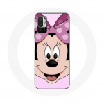 Coque pour Xiaomi Redmi Note 10 5G Minnie Mouse Dessin anim&eacute; rose