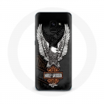 &Uuml;mbris Samsung Galaxy A8 Plus Harley Davidsoni kotka logoga