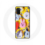 Coque pour Oppo A16 BTS Bangtan Sonyeondan BT21 Tata Chimmy Cooky Rj Shooky Koya Mang Et Van
