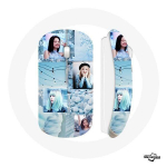 Juhtmeta hiir mustroosa Lisa Rose Jennie Jisoo kontseptsioonifoto