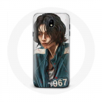 &Uuml;mbris Samsung Galaxy S5 Squid Game Kang Sae Byeok number 067 jaoks