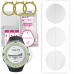 3x apgo Hydrogel Screen Protector for Suunto Core Light Green, Hydrogel Film, with positioning layer easy installation