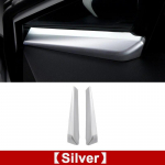 Toyota C-HR CHR 2016-2017 2018 jaoks esiukse akna sisemise kolmnurga jaoks. ABS Chrome