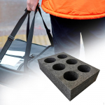 Tassihoidikud, kaasav&otilde;etavad kandikud, vahukohvikandjad, toidujoogikandjad, 6 Holes