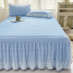 Voodiseelik Lateks kolmeosaline suvise magamismati komplekt, konditsioneer, pehme iste, kokkupandav viskooskiudmatt 150cmx200cm 3pcs