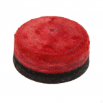 Billiard Pool Cue Tip Billiards for Lovers Durable 14mm Glue on Break Jump punane