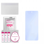 apgo Ultra-Clear 9H Hybrid protective glass compatible with Moto G200 5G Dual SIM, flexible nano glass, great replacement for tempered glass, scratch-