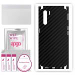 apgo kaitsev nahakleebis tagak&uuml;ljele ja k&uuml;lgedele, mis &uuml;hildub Oppo A91-ga, t&auml;iskile, foolium, vin&uuml;&uuml;l &ndash; mustriga s&uuml;simusta