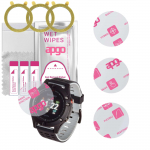 3x apgo Ultra-Clear Hybrid kaitseklaas, mis &uuml;hildub Garett Sport 25 GPS-iga, painduv nanoklaas, suurep&auml;rane asendus karastatud klaasile, kriimustusvastane