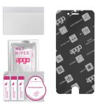 apgo MATTE Hybrid protective glass compatible with Apple iPhone SE 2020, flexible nano glass, great replacement for tempered glass, scratch-resistant,