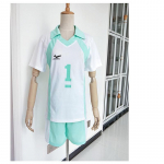 Anime Cosplay Kost&uuml;&uuml;m V&otilde;rkpall Juunior Aoba Jonishi Keskkooli Chuan Toru Rollim&auml;ng Jersey Team Cosplay vormiriietus XXL