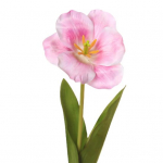 Kunstlik avanev varrega tulp Realistlik v&otilde;ltssiidlillega kodukontori laua keskosa kunstlillede oks lilleseade kaunistus