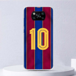 Jalgpalli number 7 10 30 pehme &uuml;mbris Xiaomi Poco X3 NFC X4 M4 Pro M3 M2 telefoni kaas F3 F2 F1 Mi Note 10 Lite A3 A2 A1 Funda Coq Xiaomi Poco X3