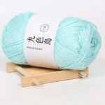 Puus&uuml;si puuvillane Baby Line peenvillane heegeldatud isetehtud laste puuvillane l&otilde;ng mitmev&auml;rviline