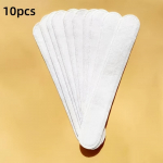 10 tk Ultra Sweat Strips pesapalli- ja golfim&uuml;tside jaoks &ndash; pehme puuvill, &uuml;hekordselt kasutatav, hoiab m&uuml;tsi v&auml;rske ja puhtana 10pcs valge