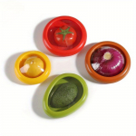 Creative Kitchen Storage Box Puuvilja-k&ouml;&ouml;givilja konteiner V&auml;rske Box Avokaado Tomat Sidrun Sibul V&auml;rskelt hoidev Kr&otilde;beda k&ouml;&ouml;gi vidin 4PCS