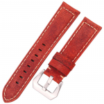 Kella rihm Ehtsast Nahast Kellarihmad 20mm 22mm 24mm Tume Pruun Naised Mehed Lehma Nahast Kellarihm Rihm Kella Tarvikud 24mm