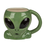 Tasse t&ecirc;te d'extraterrestre vert Mug Alien