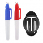 Golfipalli joone marker Golfijoone sahtli t&ouml;&ouml;riista markeri &scaron;abloon ja pliiatsite komplekt golfipalli joondamise m&auml;rgistust&ouml;&ouml;riist golfitarvikud