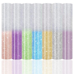 7 tk Soojus&uuml;lekandekile P&auml;ikesevalguse tundlik v&auml;rvimuutev glitter sublimatsioonikile T-s&auml;rkidele Kleit Pusad A