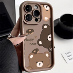 Telefoni&uuml;mbris iPhone'ile 11 13 12 14 15 16 Pro Max 7 8 Plus XR XS Max Samsung A55 S24 S23 A02S Redmi 9 13C 9A 10 A3 OPPO A15S A16 A17 A18 A38 A53 A54 A31 redmi 12 4G kohv