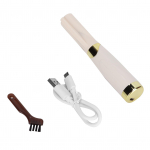 Soojendusega ripsmekoolutaja USB-laetav elektriline ripsmekoolutaja t&ouml;&ouml;riist kauakestva loomuliku E White