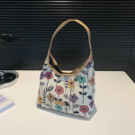 Go Out V&auml;ike lilleline kandekott Naiste mood vabaaja ni&scaron;&scaron;, &uuml;he &otilde;la l&otilde;uendist kaenlaaluse kott pruun