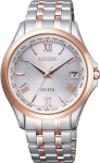[Citizen] Exceed Eco Drive raadiokellapaar, mudel CB1084-51A, h&otilde;be h&otilde;be