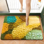 Majapidamises kasutatavad kiiresti kuivavad r&auml;nivetikate muda vannitoa p&otilde;randamatid WC-poti uks imavad matid WC jalamatid libisemiskindlad matid 50x80cm roheline