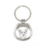 Pembroke Welsh Corgi - keychain with a dog, keychain with a print, personalized pendant from the Art-Dog brand