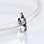 Mood 925 Sterling h&otilde;be, dramaatiline valge emailiga s&uuml;da, kuldsed helmed, mis sobivad originaalseks v&otilde;luvaks k&auml;ev&otilde;ru ehete valmistamine