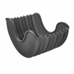 Sisset&otilde;mmatavad hamburgerihoidjad Hamburgeri fikseeritud karbiga v&otilde;ileib burgeriklambriga pestav silikoonist prae hamburgeri kaste must