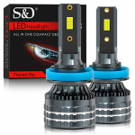 2tk 30000LM H4 H7 Led 36 Core CSP H1 H8 H11 9005 HB3 9006 HB4 9012 Hir2 auto esitulede pirnid Canbus Auto turbolamp 12V 24V 6000K valge H11 H8