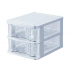 Meigihoidla l&auml;bipaistev magamistoatarvikud koos k&auml;epidemega sahtli t&uuml;&uuml;biga Mitmesugused hoiukarbid, konteiner Vastupidav esemete hoiuruum Dual Layer sinine