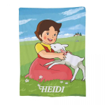 Heidi, Alpi t&uuml;druk Tekk Korallfliis Pl&uuml;&uuml;s Tekstiil Dekor Super Soe Visketekk Voodi Magamistoa jaoks Pl&uuml;&uuml;sist &Otilde;huke Tekk 30x40inch