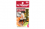 Shout 329-DK Double Kudako Silver Assist rigged konks, suurus 3/0 (7437)