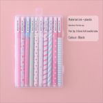 Tudengi geelpliiatsi komplekt &ndash; 10 v&auml;rvi Korea kirjatarbed 0.5mm