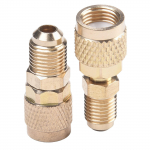R410a Adapter 5/16 SAE F Kiir&uuml;hendused 1/4 SAE M Flare 5/16 SAE M 1/4 SAE