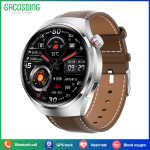 2026 WATCH 4 Pro nutikell meestele 360*360 AMOLED-ekraan GPS-j&auml;lgimine S&uuml;dame l&ouml;&ouml;gisageduse j&auml;lgimine Bluetooth-k&otilde;ne IP67 eluiga veekindel nutikell black