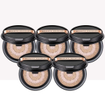 Iron Wall Girl Cushion Season 13 Pure Rice Bamboo Whitening Water Cushion Foundation Refill 18g x 5 SET, No. 23 Refill, 5 pieces gray