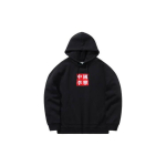Li Ning Nelja t&auml;hem&auml;rgiga tikitud vabaaja pullover pikkade varrukatega dressipluus unisex dressipluus must AWDTD01-2 S