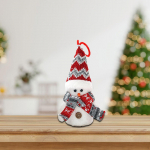 Lighted Hanging Christmas Decoration Light up Ornament Indoor Dorm Plush Toy Stuffed Doll Santa Claus